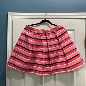 Gap striped mini skirt